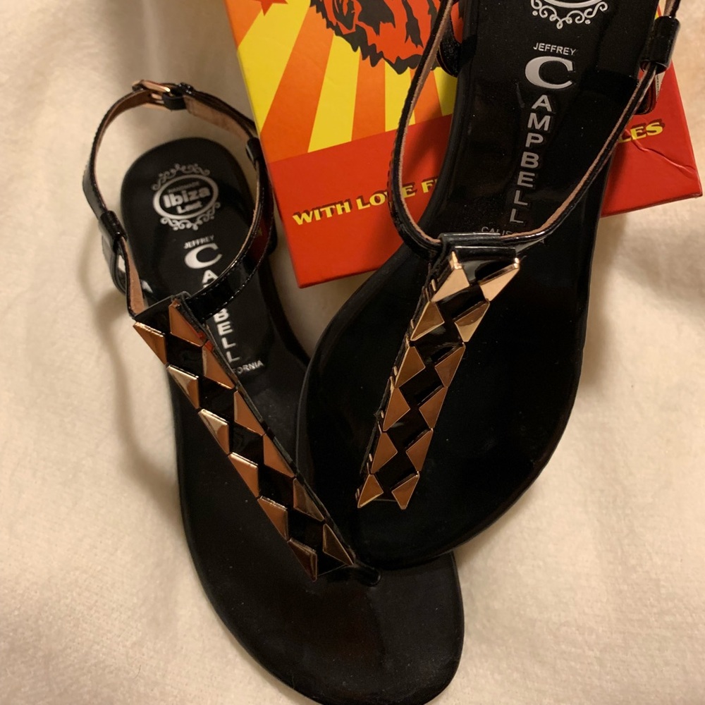 Jefferey Campbell Embellished Sandals